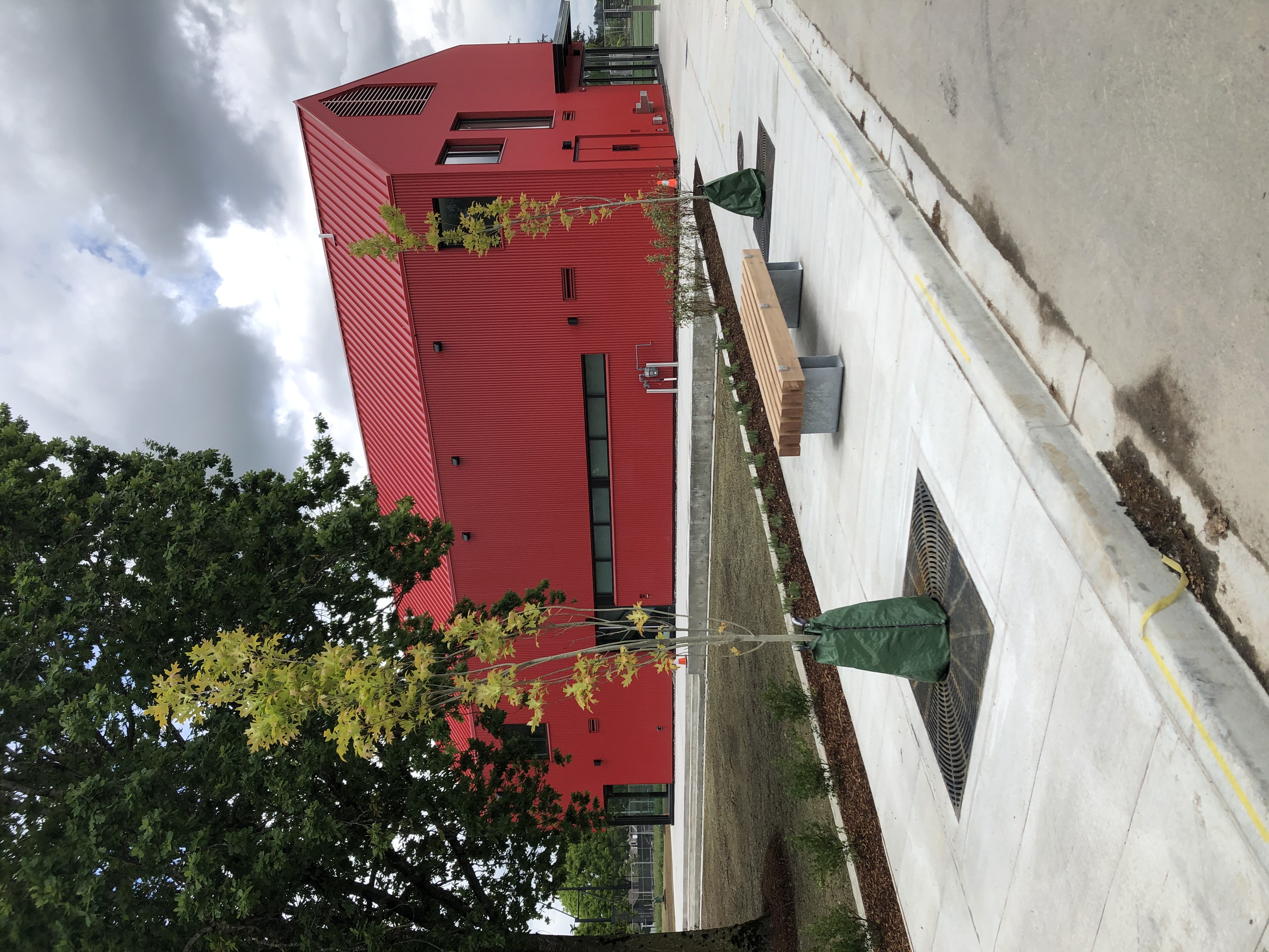Cloverdale Athletic Park Soccer Clubhouse | Tree Pits | Fuchs Sales ...